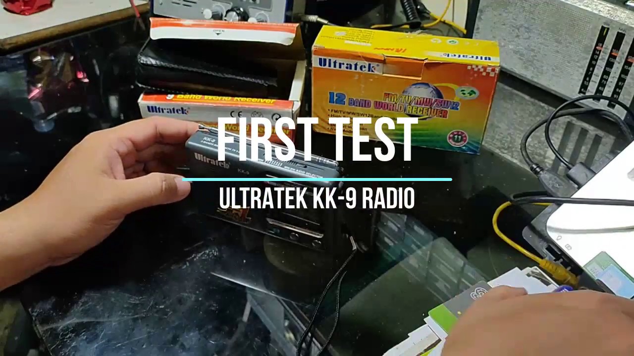 Ultratek KK-9 Radio First Test