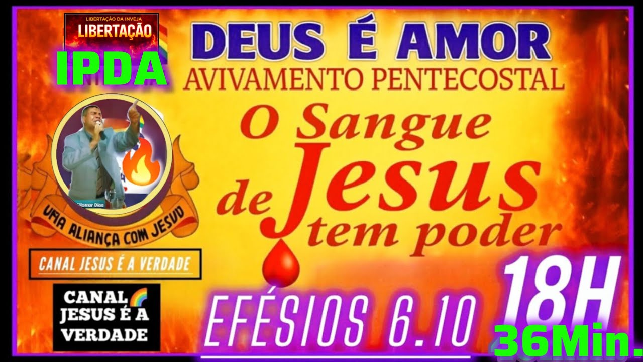 🔥IPDA AO VIVO🙌ORAÇÃO CALVÁRIO 18H🙌EFÉSIOS 6:10 REVESTIMENTO  LIBERTAÇÃO #oração18h #Oração7h