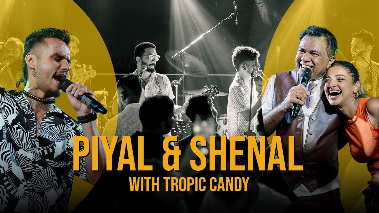 Piyal and Shenal with Tropic Candy | TukTuk Wine & Dine Negombo 6th Anniversary Celebration