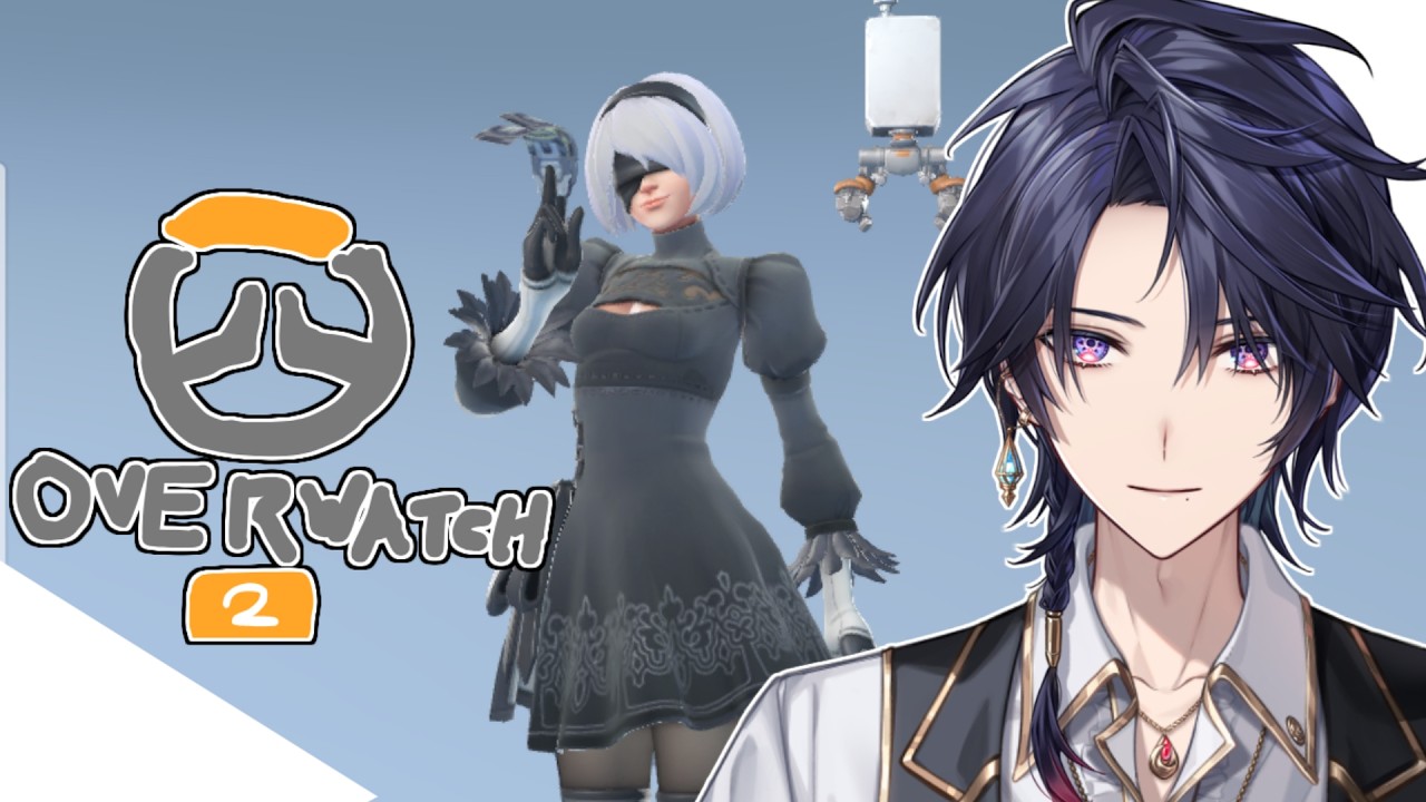 【OW】新スキンキリコでグラマス行くぞ～！【ゆにれいど！/ 火狩夜れんま】