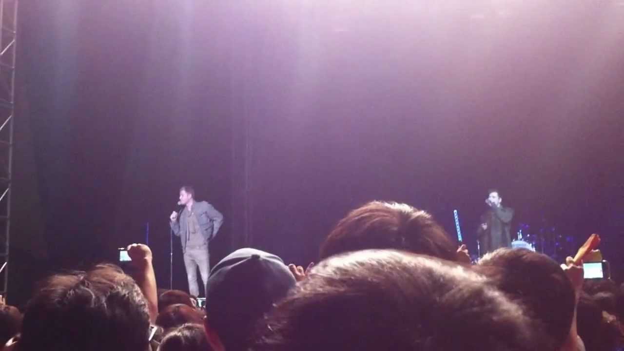 Westlife-Singing Happy Birthday to Nicky Byrne~Gravity Tour in Seoul, 2011