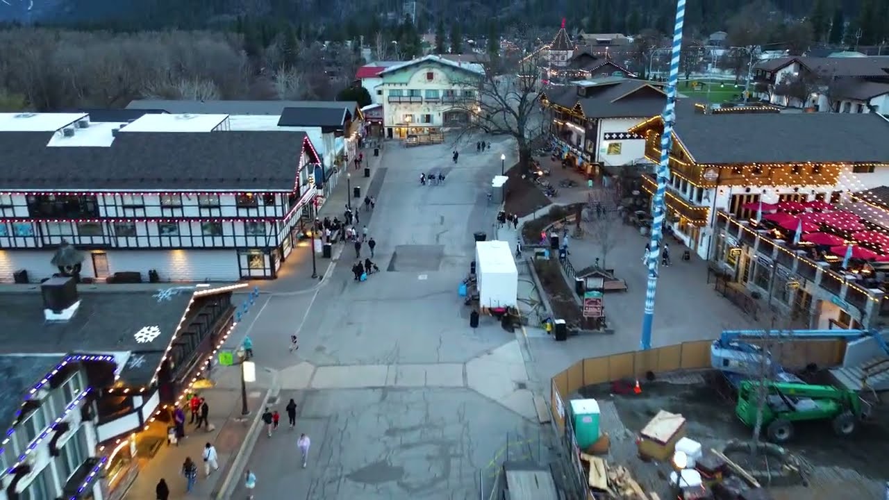 Leavenworth WA Spring 25 - 4K Drone Footage