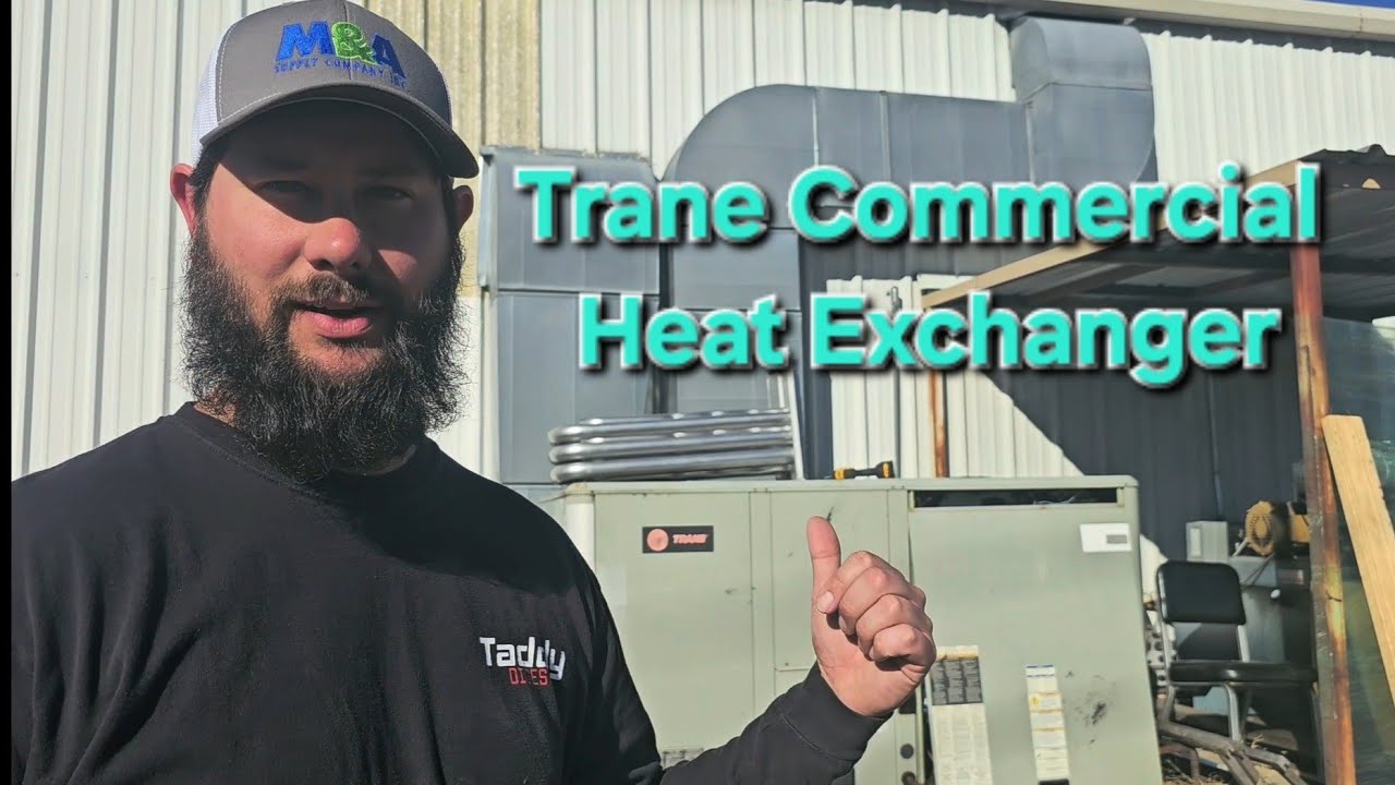 Самостоятельная замена теплообменника газового агрегата Trane — экономьте деньги!