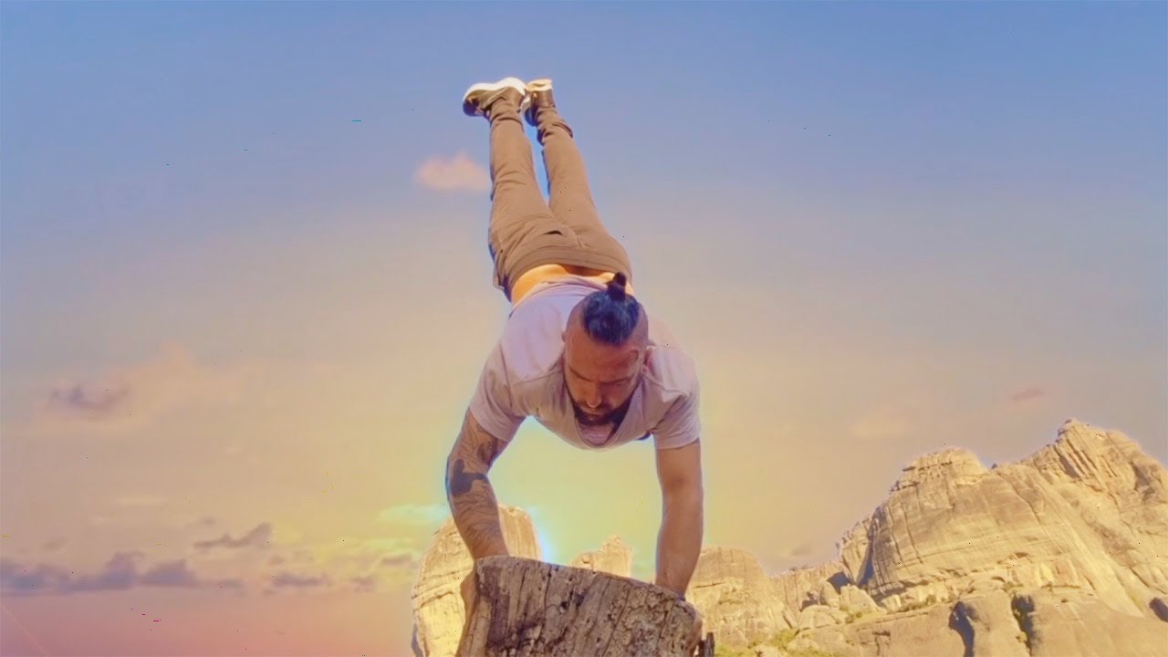 Calisthenics On TOP OF A CLIFF!