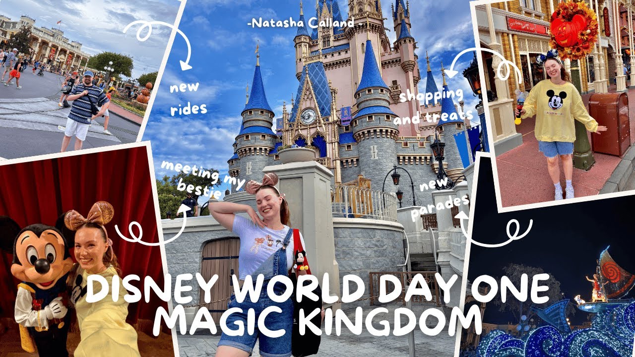 WALT DISNEY WORLD VLOG! Day 1 Magic Kingdom✨🩵 | Disney Starlight parade, new rides and more! 🌟