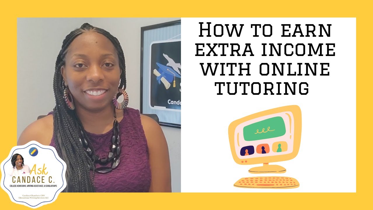 How to Earn Extra Income with Online Tutoring I Candace Chambers