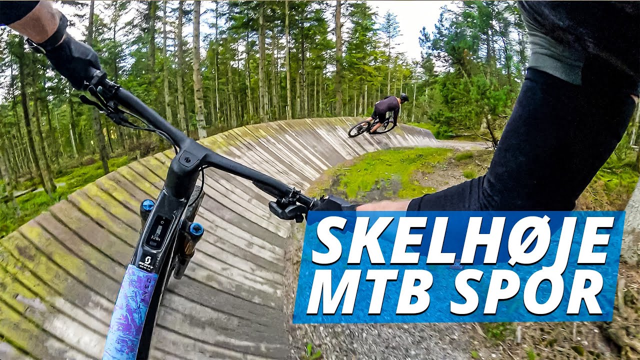 Skelhøje MTB spor på letvægts e-bike - 2024