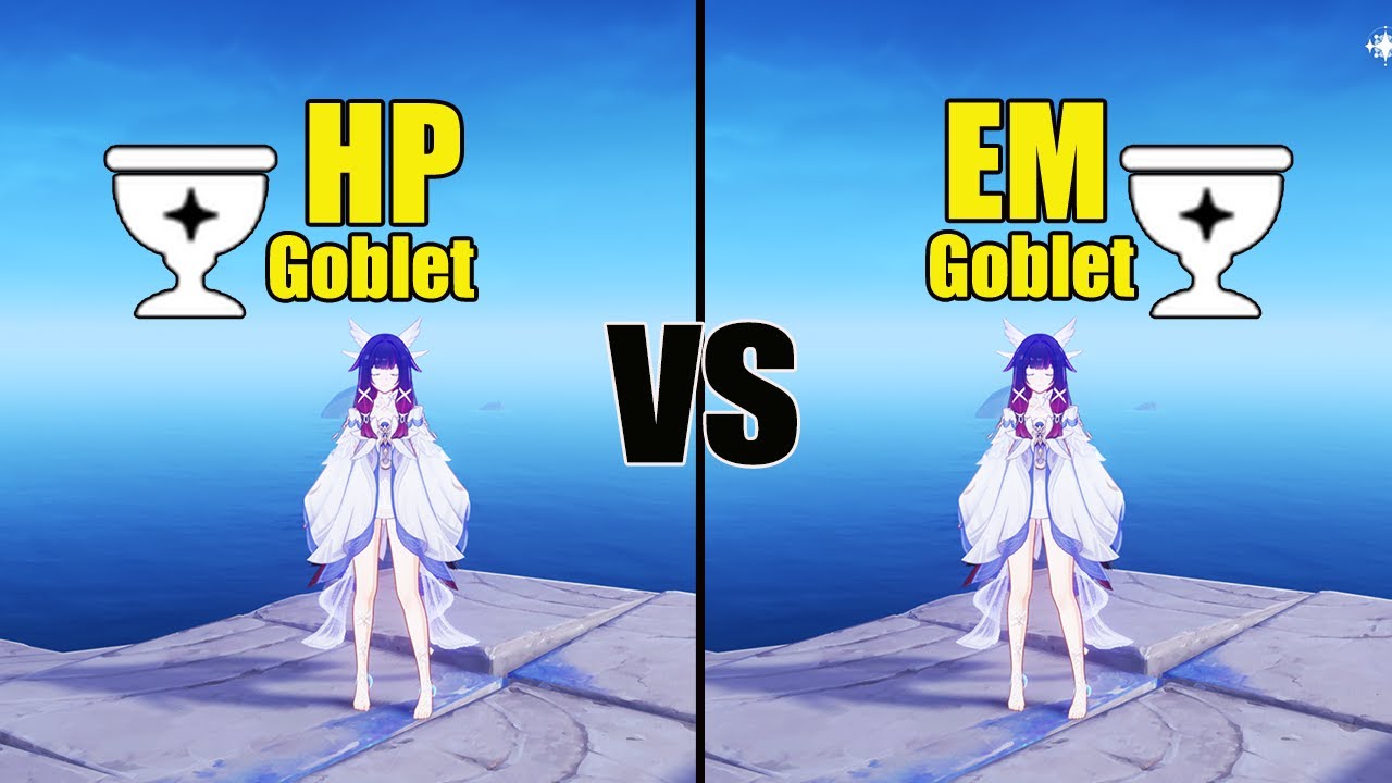 BEST Build for Columbina - EM Goblet or HP Goblet // Genshin impact