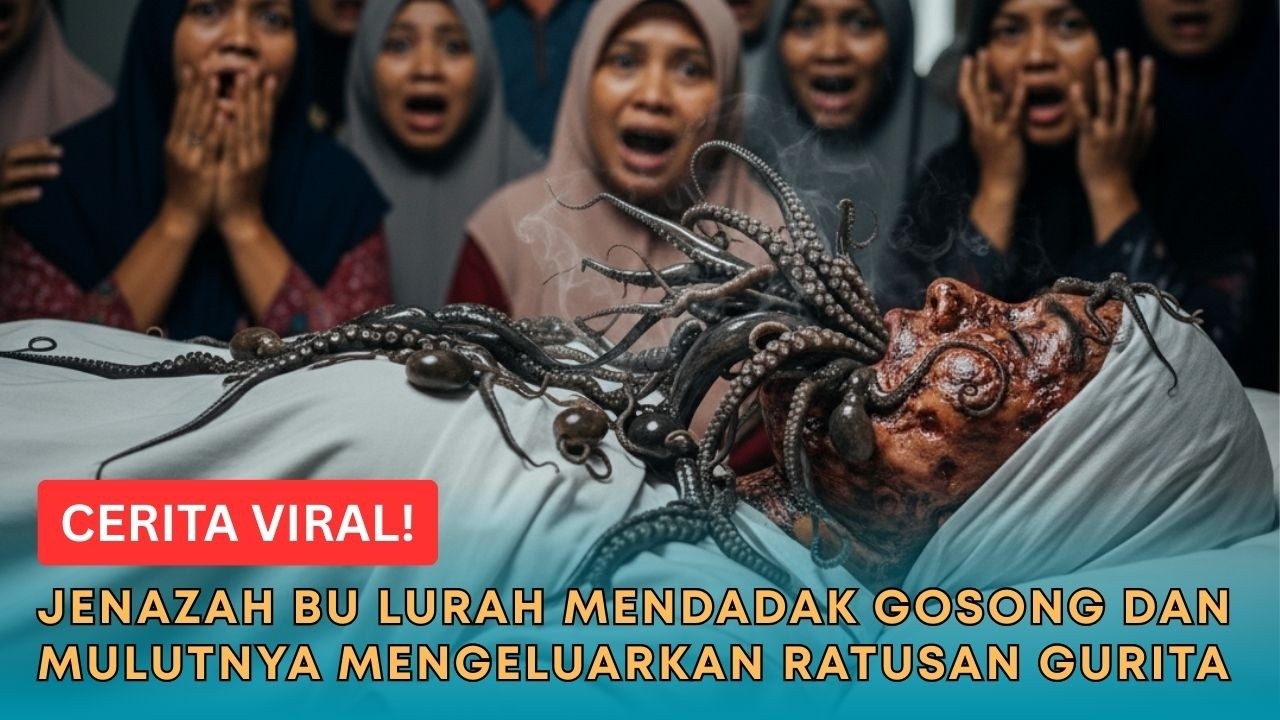 CERITA VIRAL! Jenazah Bu Kepala Desa Ini Mendadak Gosong & Mulutnya Memuntahkan Ratusan Gurita!
