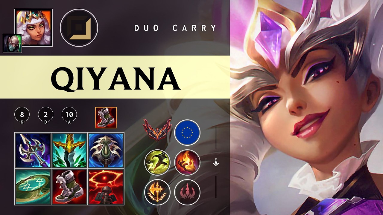 Qiyana ADC vs Smolder - EUW Grandmaster Patch 26.03