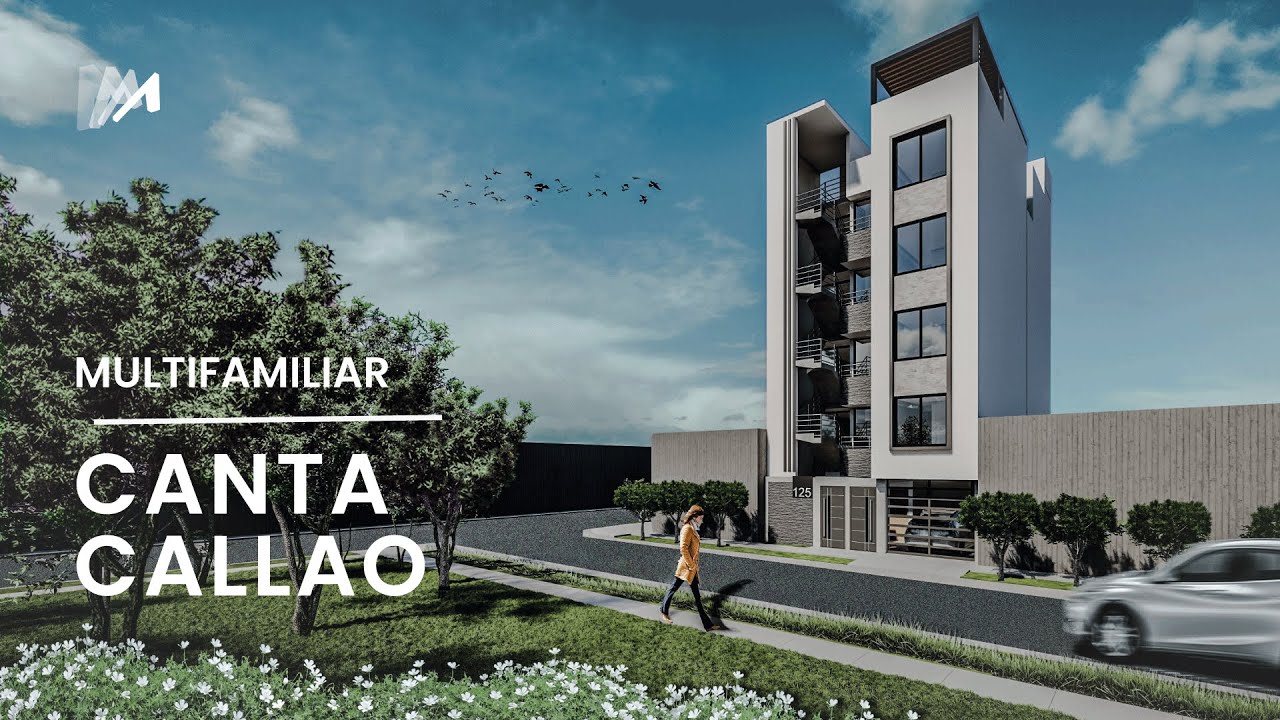 Vivivenda Multifamiliar 128m2 - Largo:16 x Ancho: 8 m2