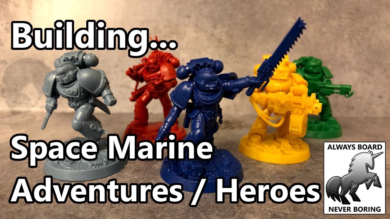 Building Space Marine Adventures (Space Marine Heroes) - How Easy Is It?