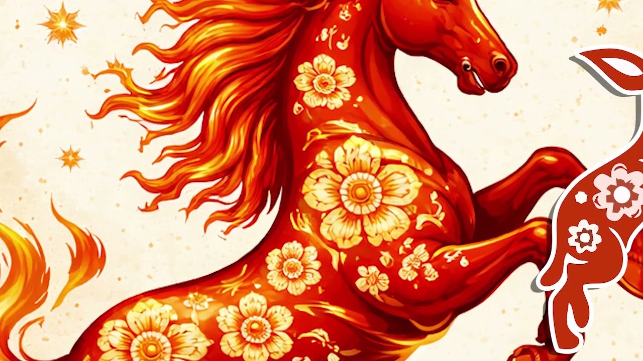 Horóscopo lunar del año 4724 chino. Año del caballo de fuego, conejo, dragón, serpiente