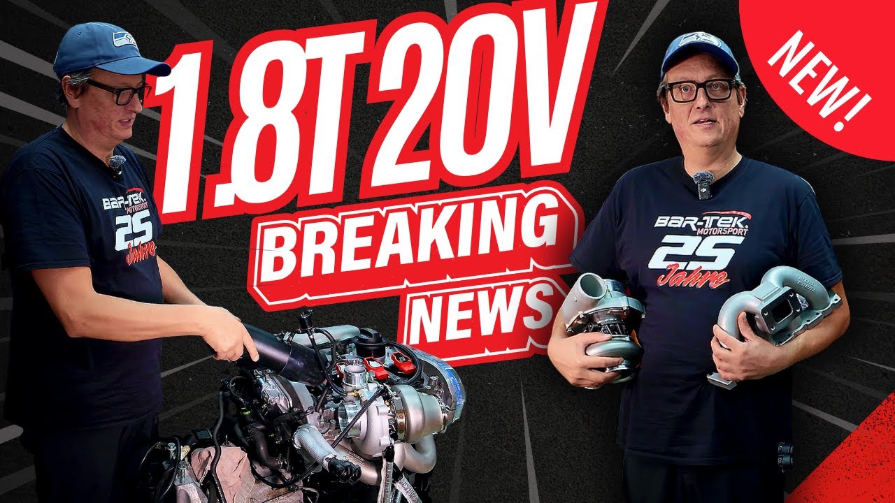 🔥 1.8T 20V – Neue Entwicklungen! Krümmer & Turbolader Next Level by BAR-TEK®