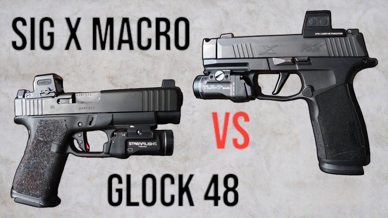 Glock 48 против SIG P365 X Macro &mdash; какой вариант CCW лучше?