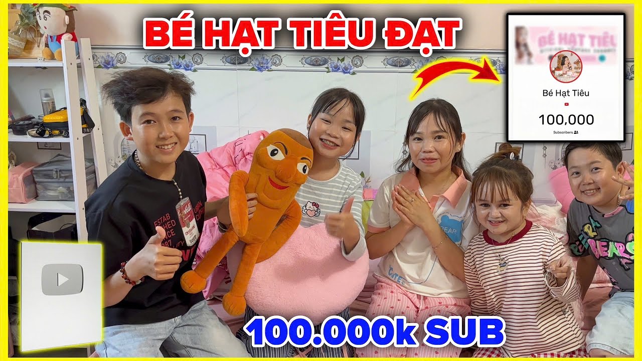 Vỡ Òa Khoảnh Khắc Bé Hạt Tiêu Đạt Nút Bạc - Bao Nỗ Lực Cuối Cùng Cũng Được Đền Đáp
