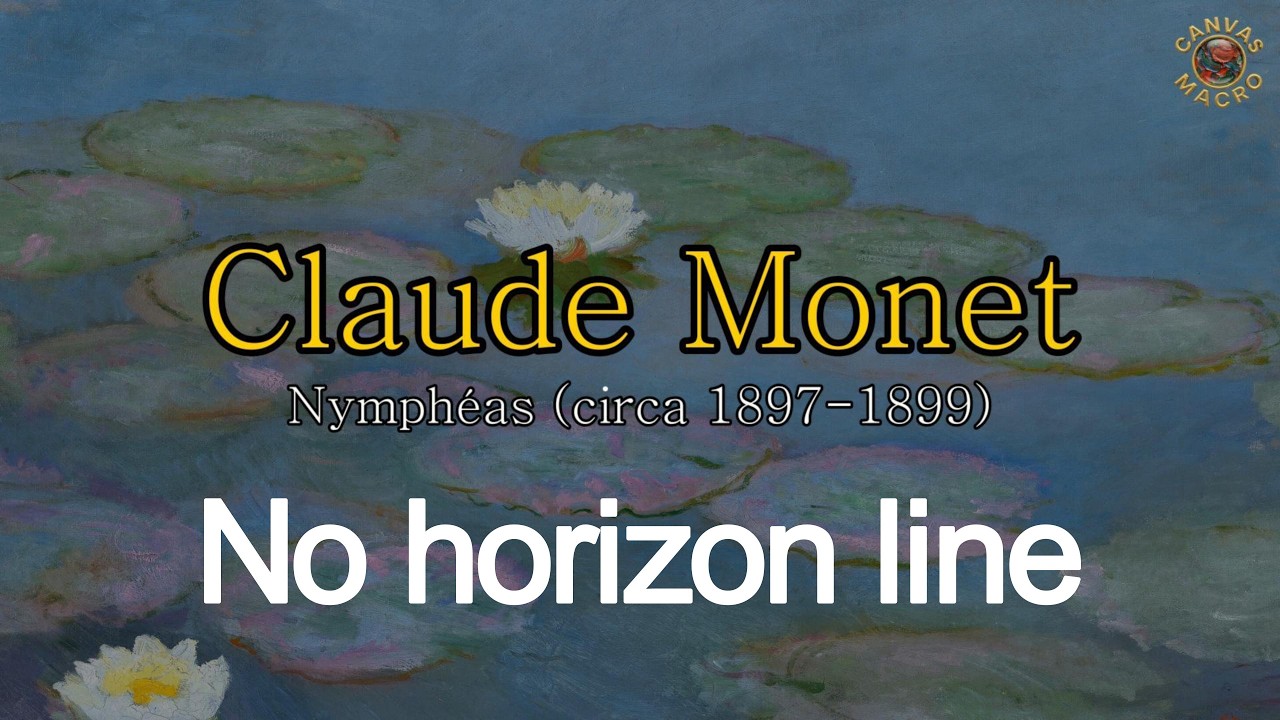 [CC] Claude Monet Nymphéas circa 1897 1899   4K  60Fps  Macro