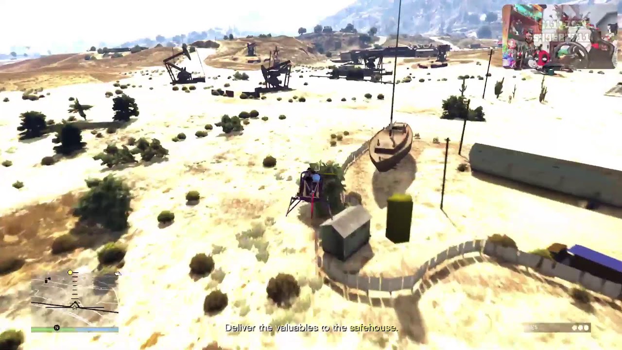 Grand Theft Auto V Online Grinding, on PS5 Pro.