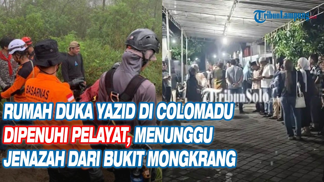 Rumah Duka Yazid di Colomadu Dipenuhi Pelayat, Menunggu Jenazah dari Bukit Mongkrang