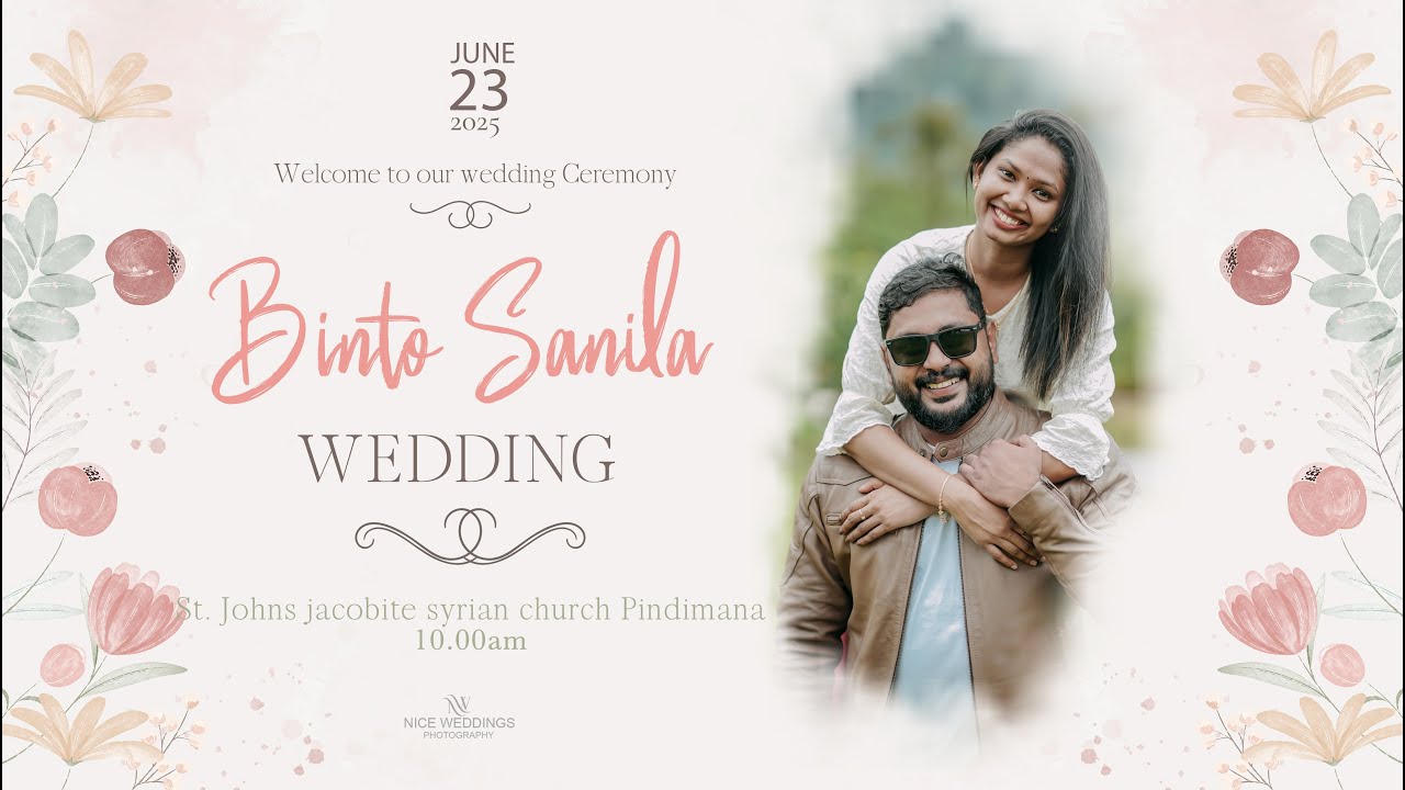 Binto Sanila Wedding Ceremony  Live  | Nice Weddings Photography