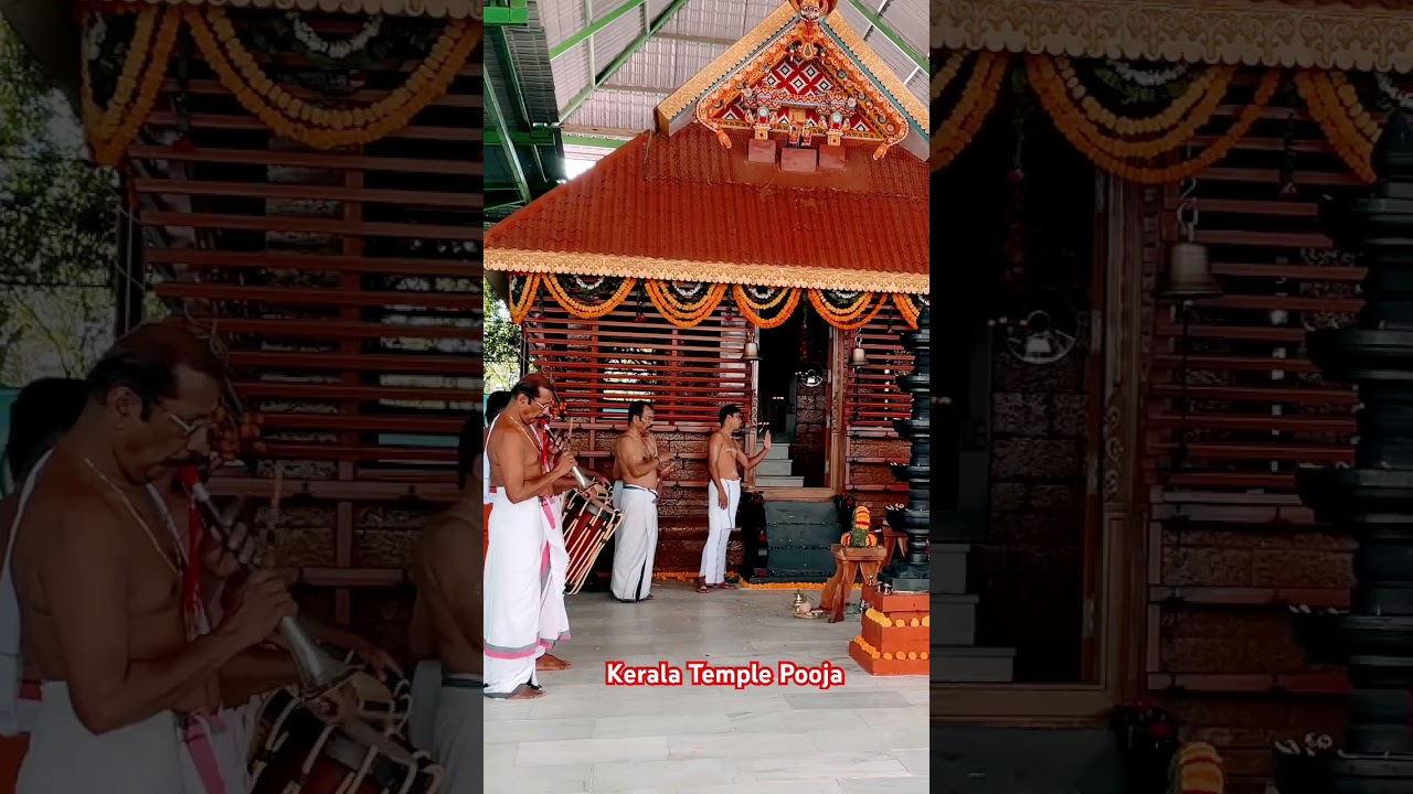 Kerala Temple Pooja 🕉️✨ | Peaceful Darshan #motivation #love #onam