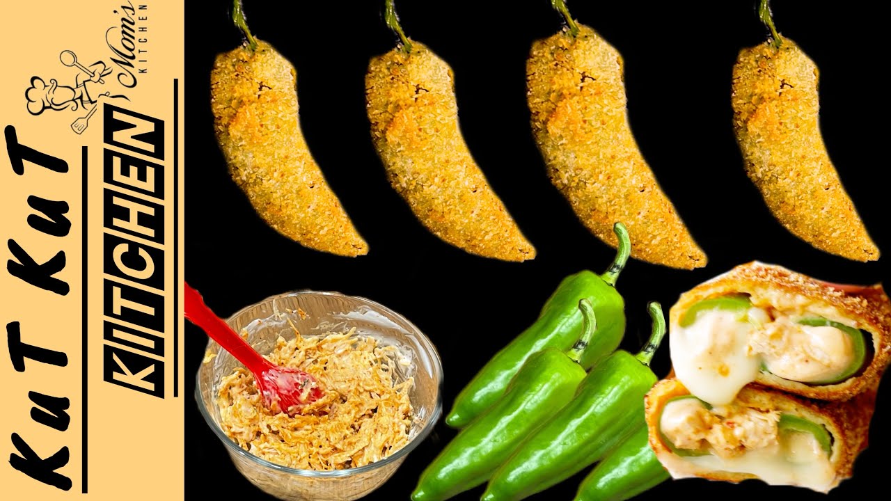 Peri peri bite recipe by Kutkut kitchen | peri peri bite recipe | mirch pakora recipe | pakora 