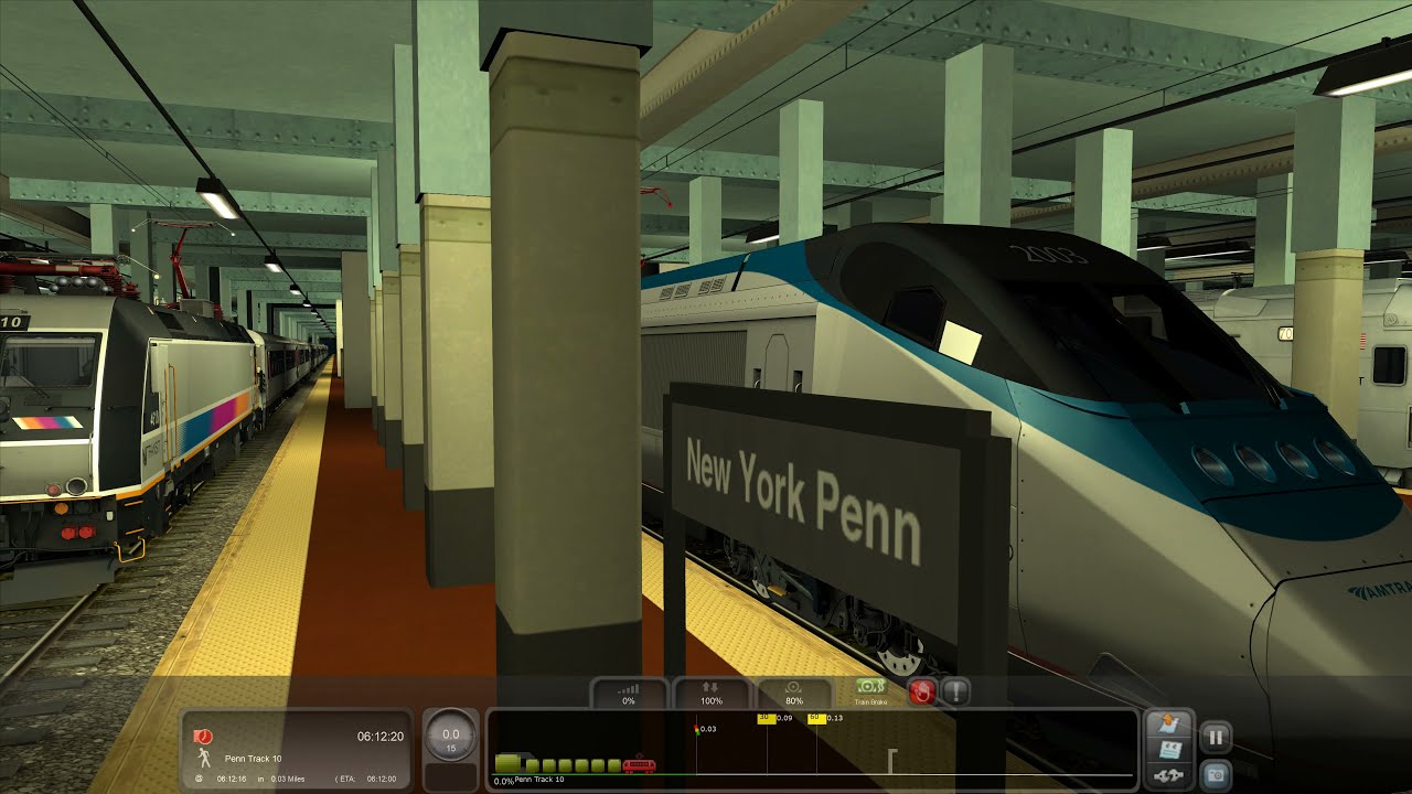 TS2022 - [Amtrak Acela Express] - Amtrak Acela Express 2190 New York Penn - Boston - 4K UHD