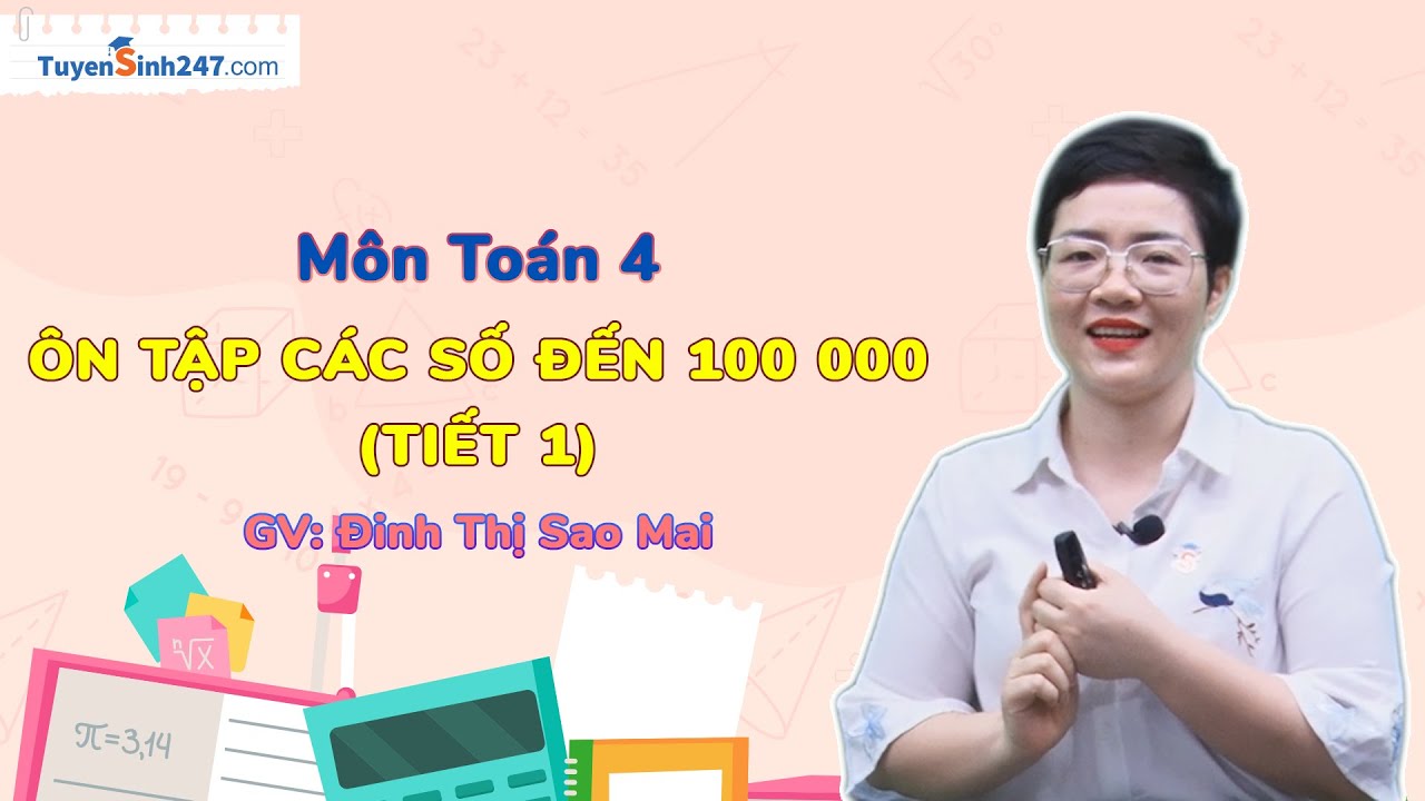 Ôn tập các số đến 100 000 (tiết 1) - Toán 4 (KNTTVCS) - Cô Sao Mai