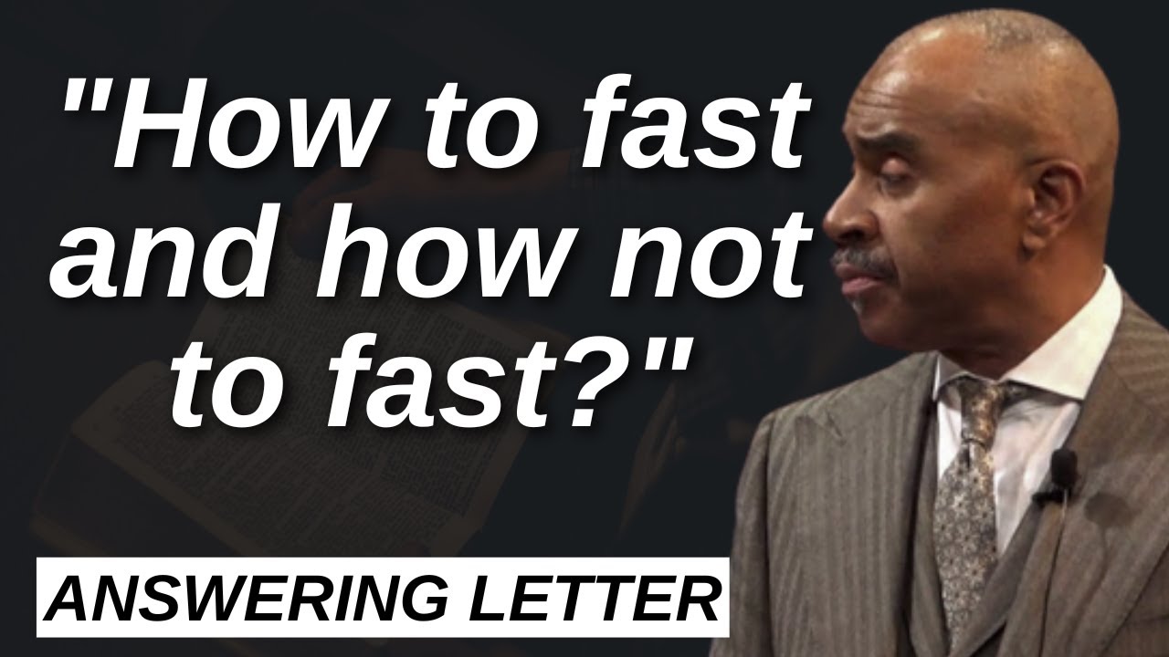 Pastor Gino Jennings - How to Fast and How Not to Fast According to the Bible
