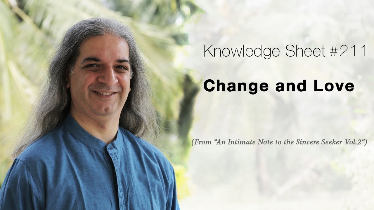 Change and Love: Knowledge sheet #211