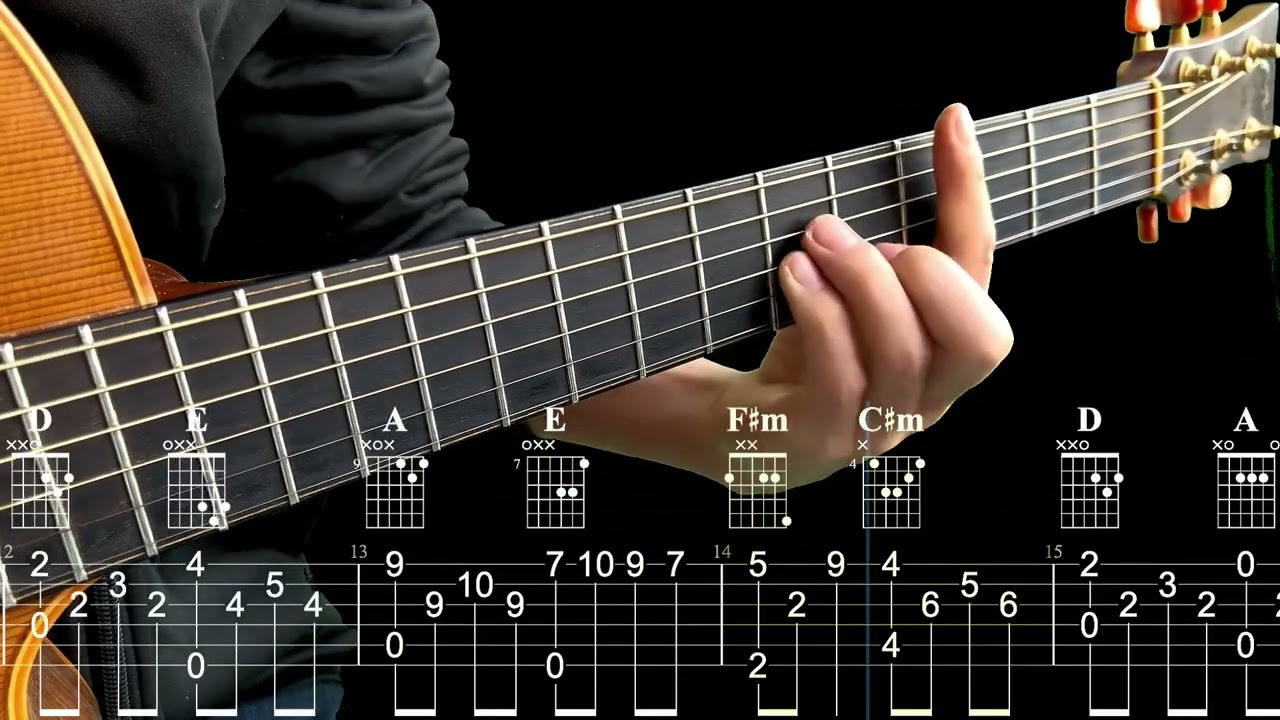 A major chord progress