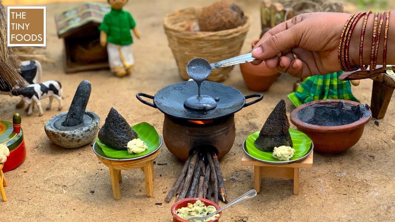 Black Dosa + Coconut Chutney | Single&rsquo;s Dosa | Dosa Varieties | Quick &Easy Coconut Chutney in 5 Min