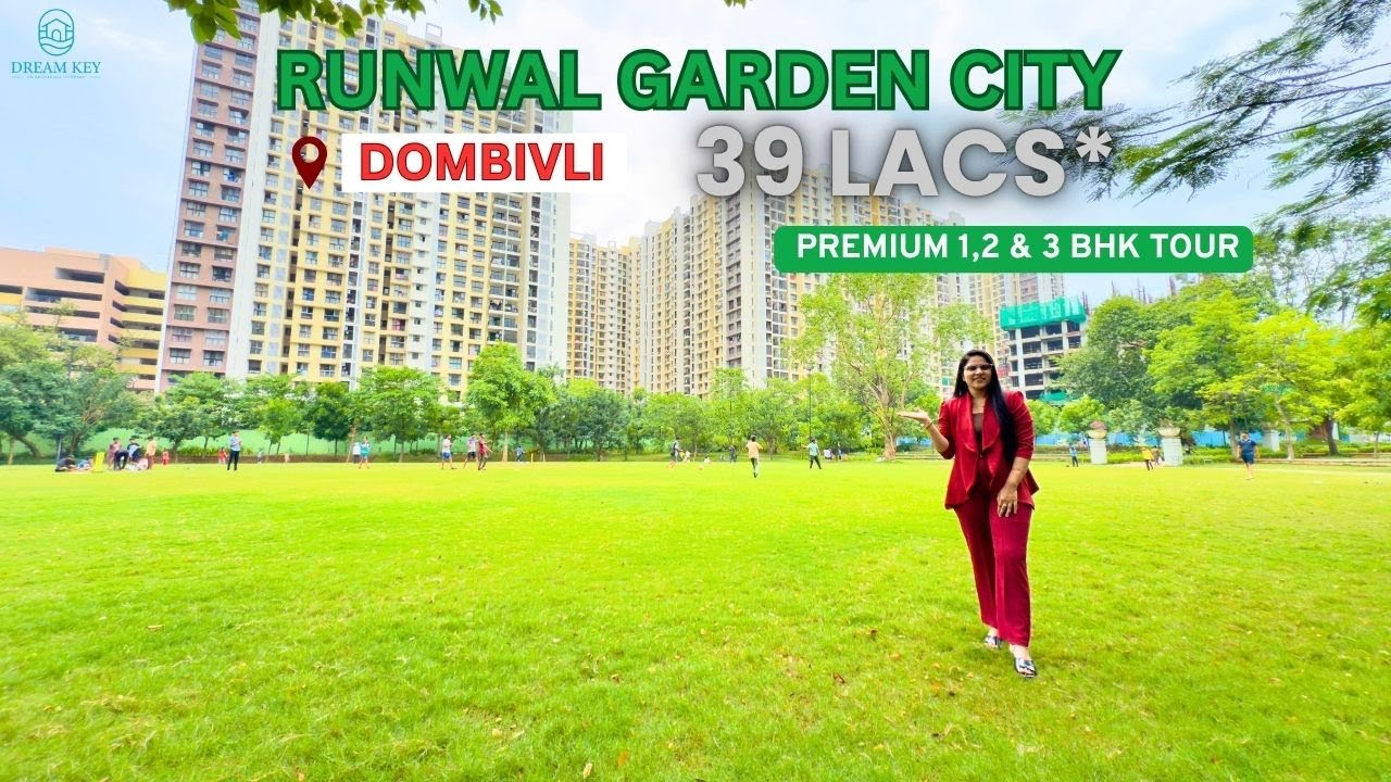 Runwal Garden Dombivli 1,2,3 BHK Sample Flat Tour | Most Selling Project Of Dombivli