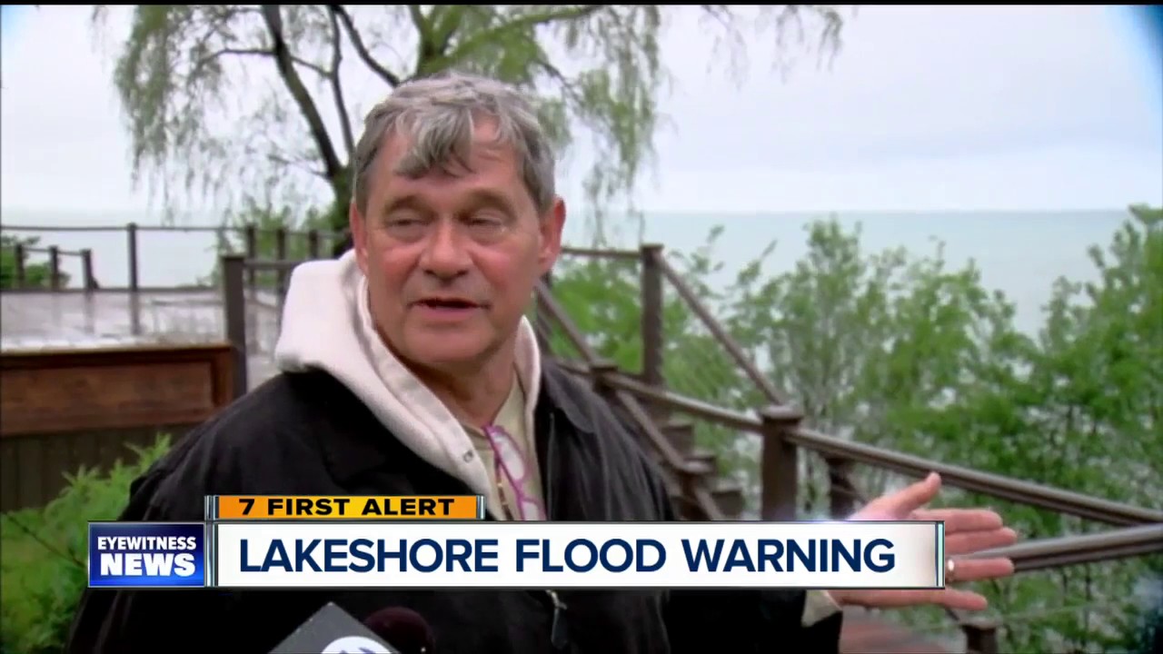 Lakeshore flood warning