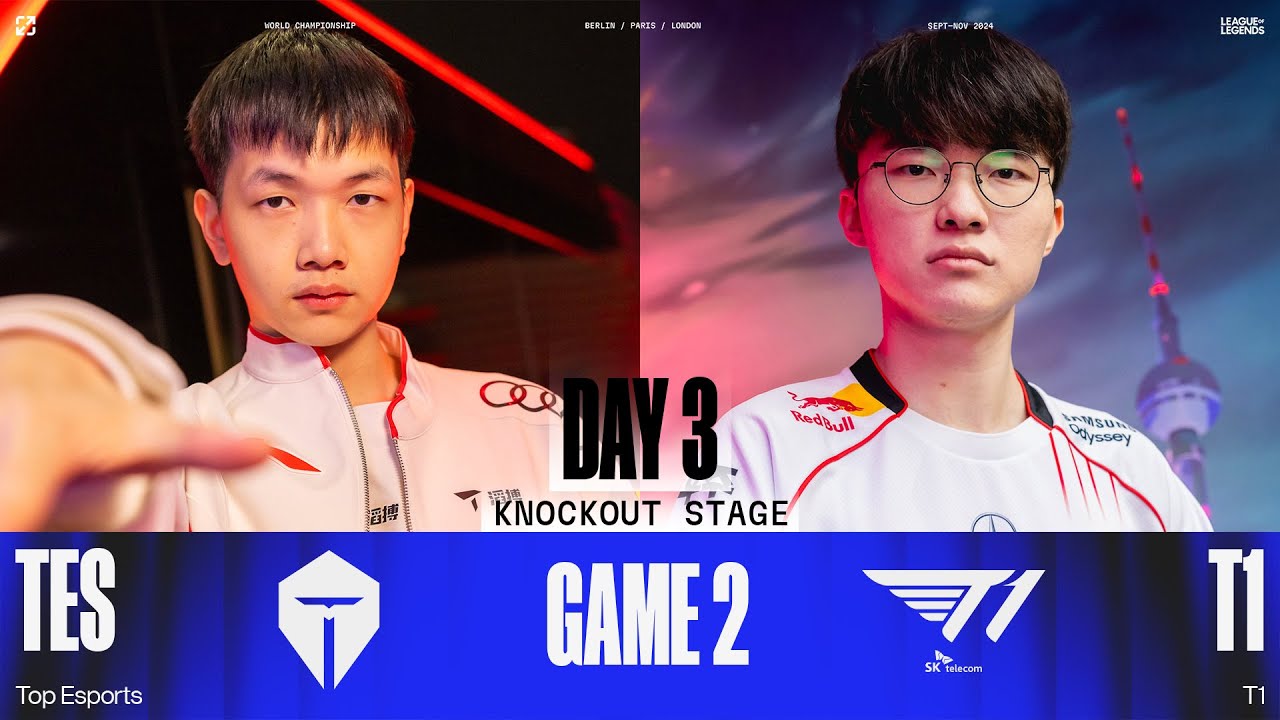 Bình Luận TES vs T1 - Game 2 | CKTG 2024 - Tứ Kết 3