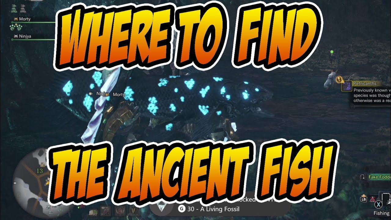Capture The Ancient - MONSTER HUNTER WORLD - A Living Fossil