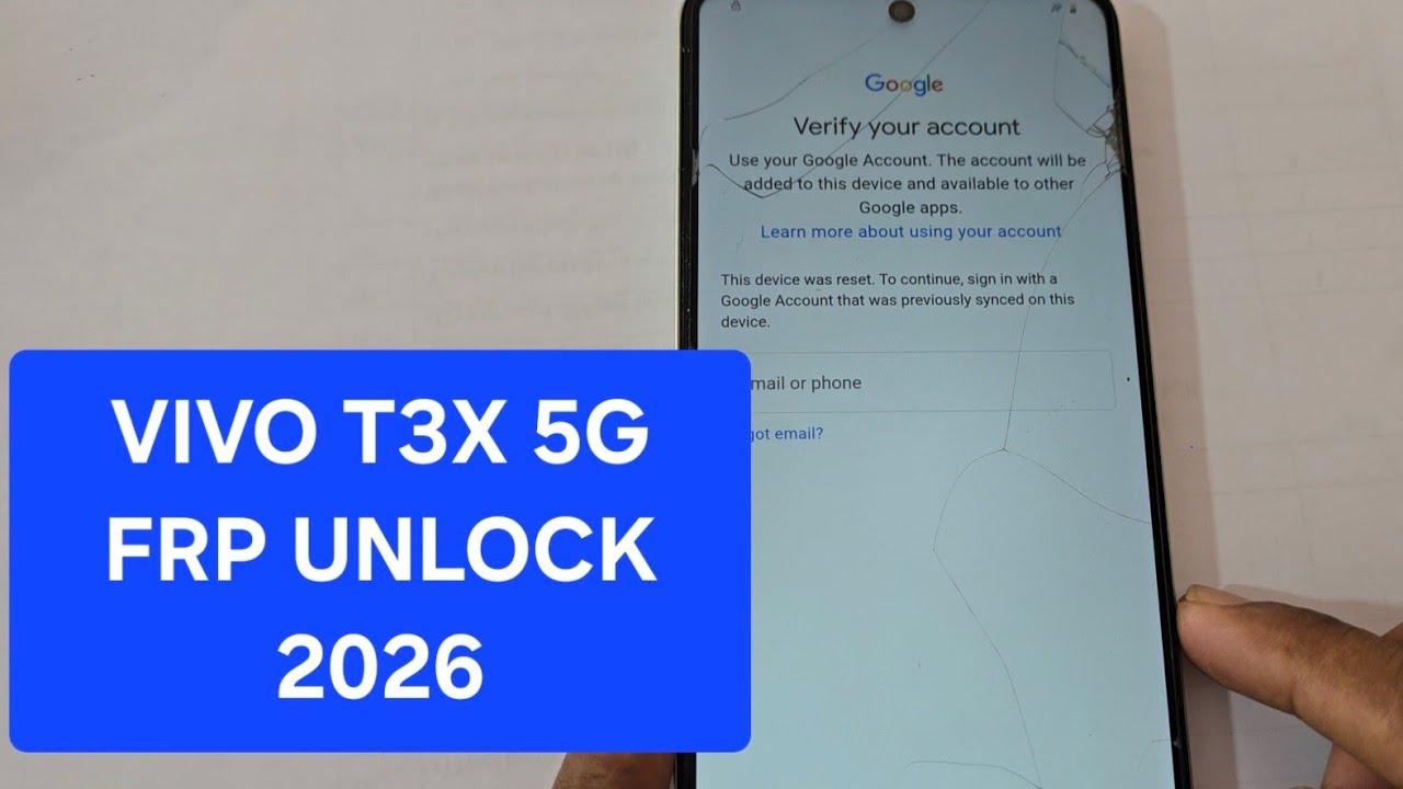 VIVO T3X 5G frp unlock 2026 | Vivo T3x 5G frp 2026 latest update 