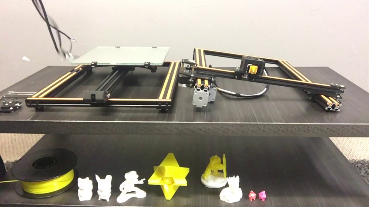 Creality CR-10 Assembly Build and Adjustments:  Beginners Guide Part 1
