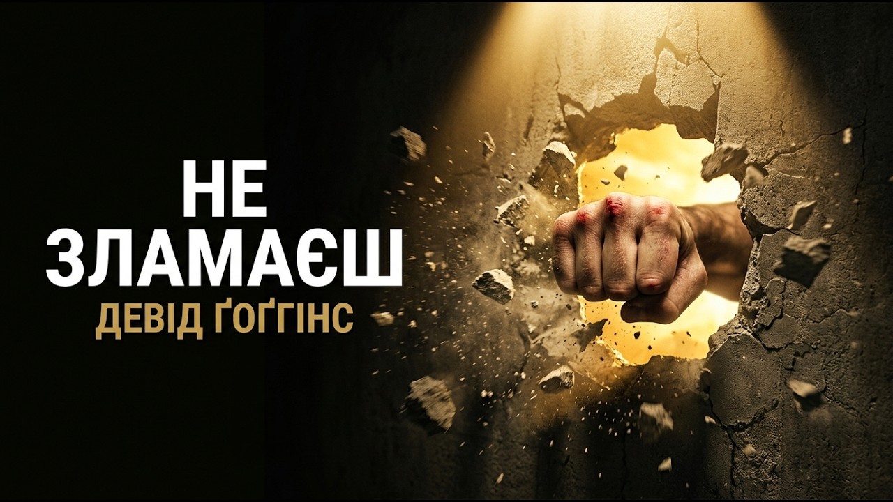 Ти не можеш нашкодити мені — Девід Ґоґґінс | українською | KONCENTRAT