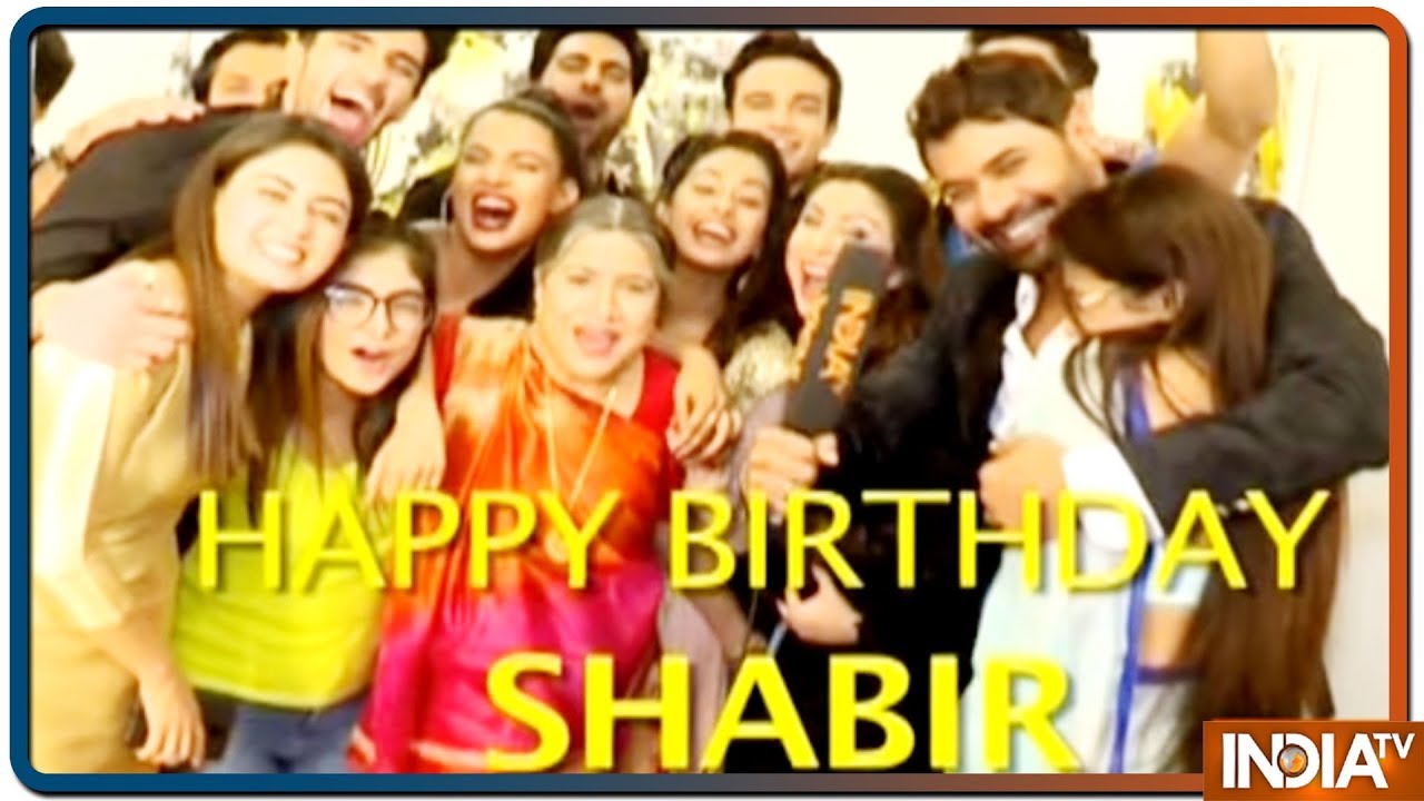 TV actor Shabir Ahluwalia celebrates birthday with SBAS