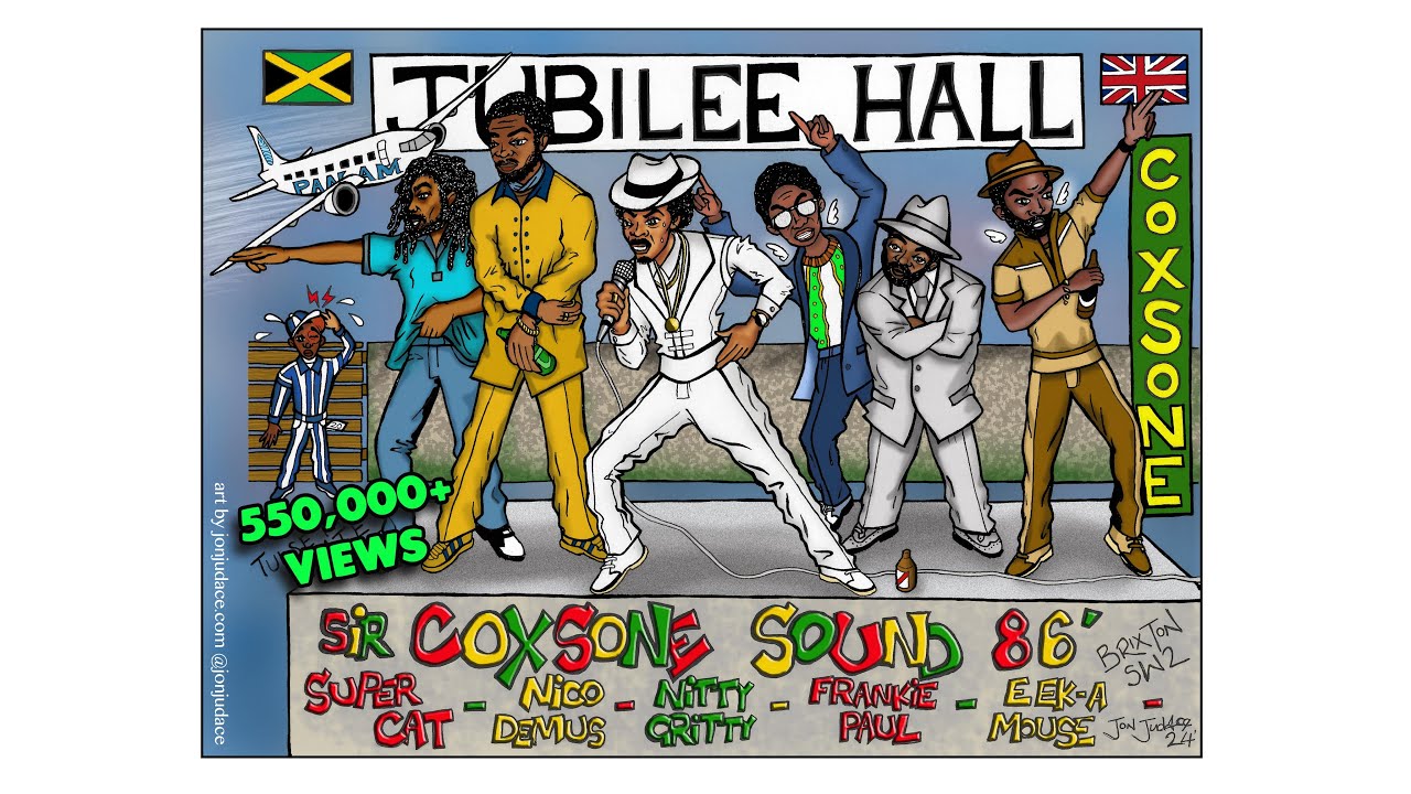 'Rare' Coxsone Sound 1986: Super Cat, Nitty Gritty, Nico Demus, Eek-A-Mouse, Frankie Paul Brixton 86