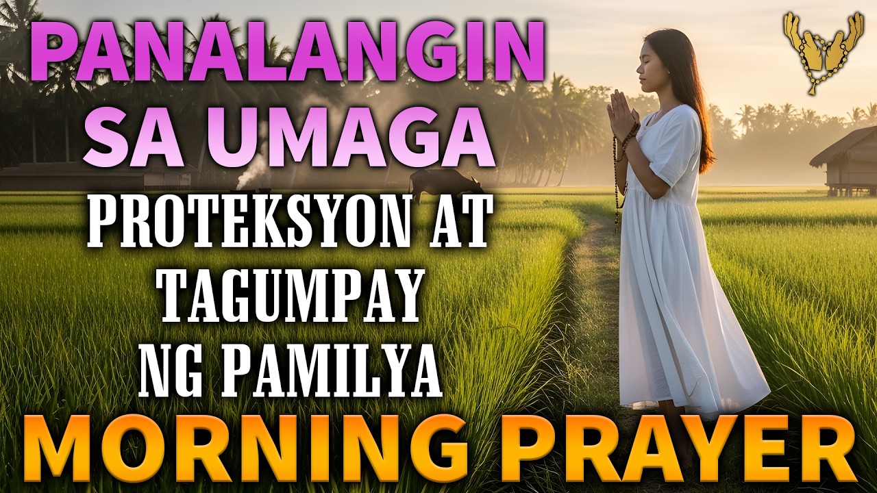 Powerful Tagalog Morning Prayer - Panalangin Sa Umaga Para sa Proteksyon at Tagumpay ng Pamilya