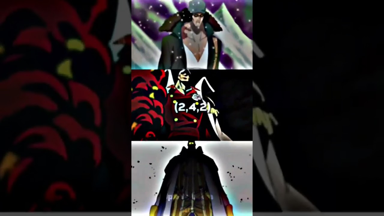 Aokiji Vs Akainu Vs Kizaru