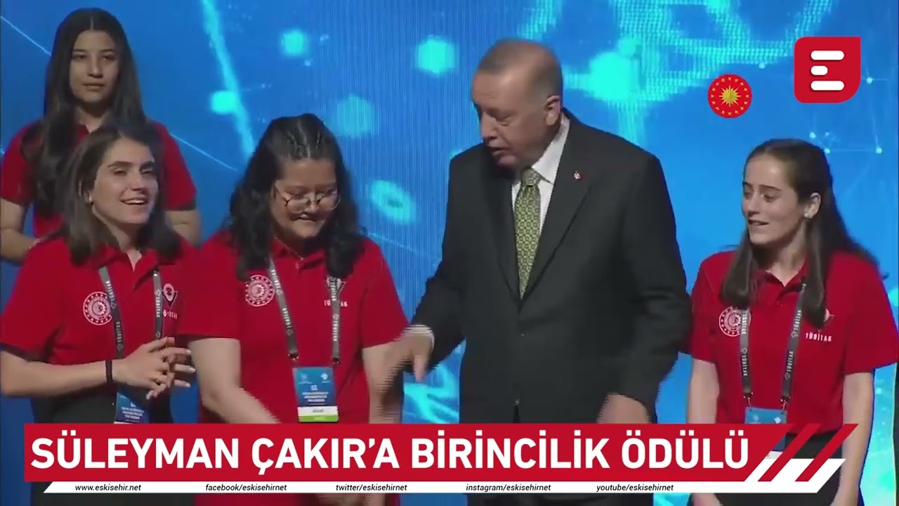 Süleyman Çakır’a birincilik ödülü