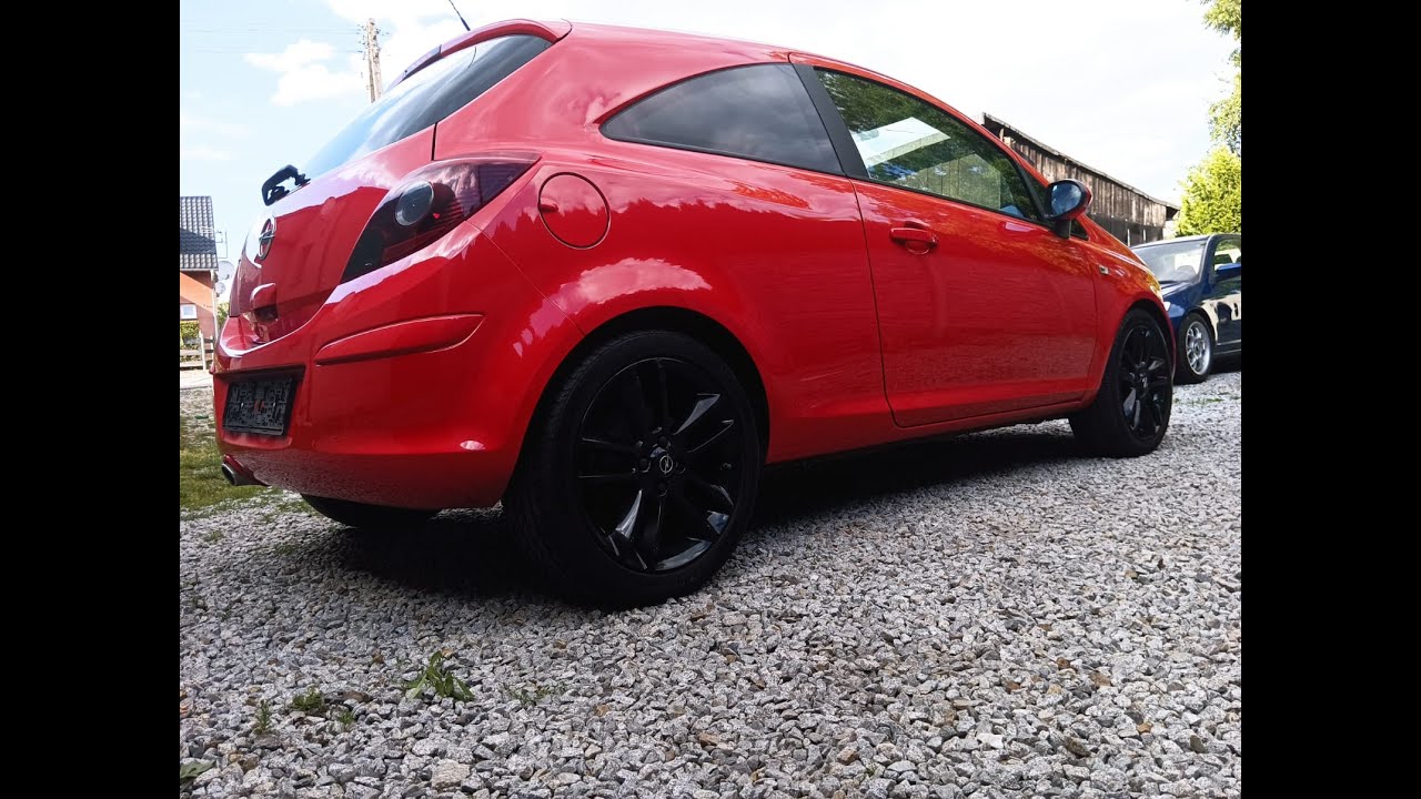 DM CARS// OPEL CORSA D 1.4 benzyna , czerwona i szybka :)