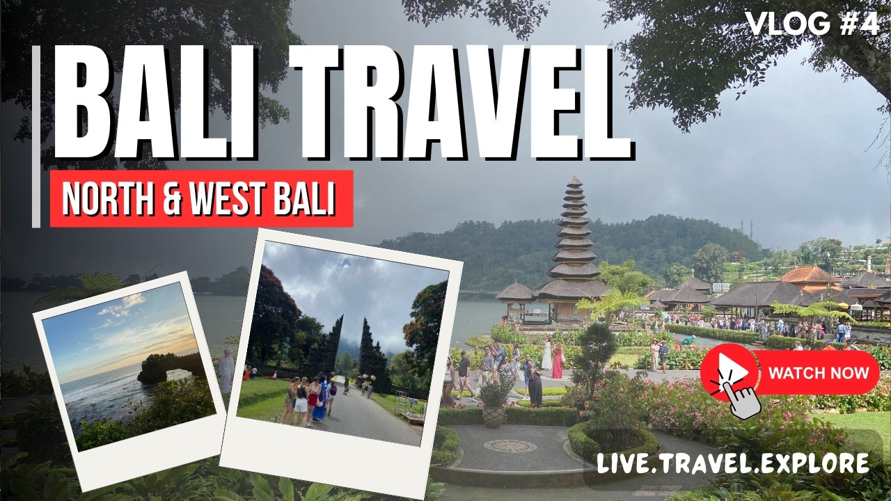 Bali North & West Travel Guide 🇮🇩 | Handara Gate, Ulun Danu Temple & Tanah Lot Sunset | Travel Vlog