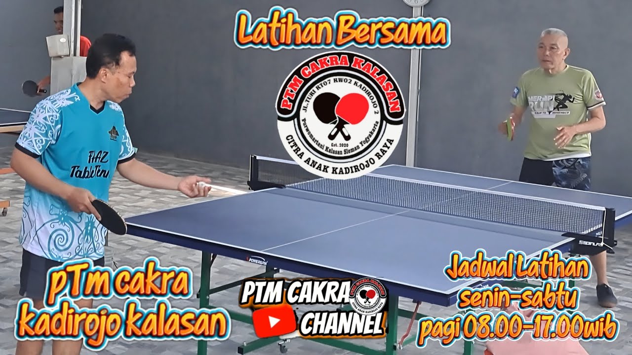 Latihan bersama bareng pemain senior