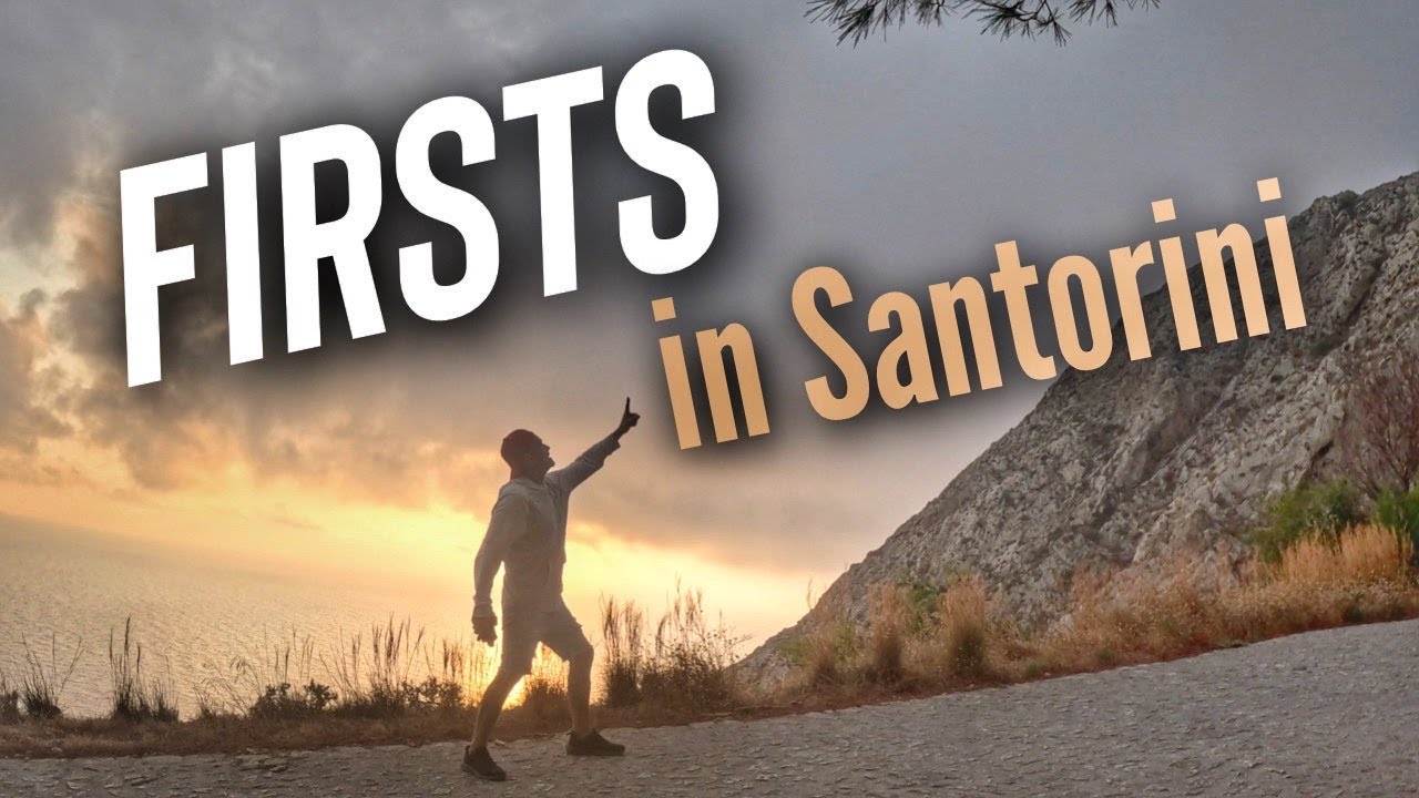 FIRSTS IN SANTORINI - rediscovering the quiet Kamari