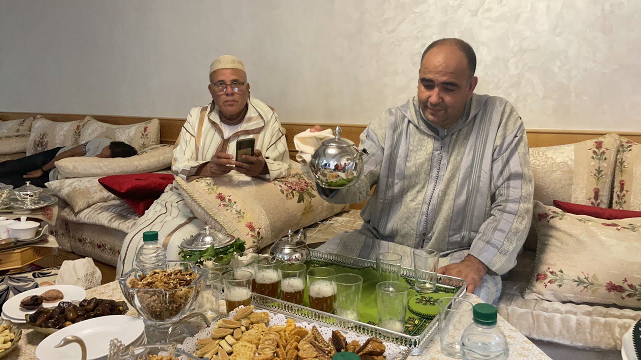 طريقة عمل الشاي المغربي في مراكش 🇲🇦
