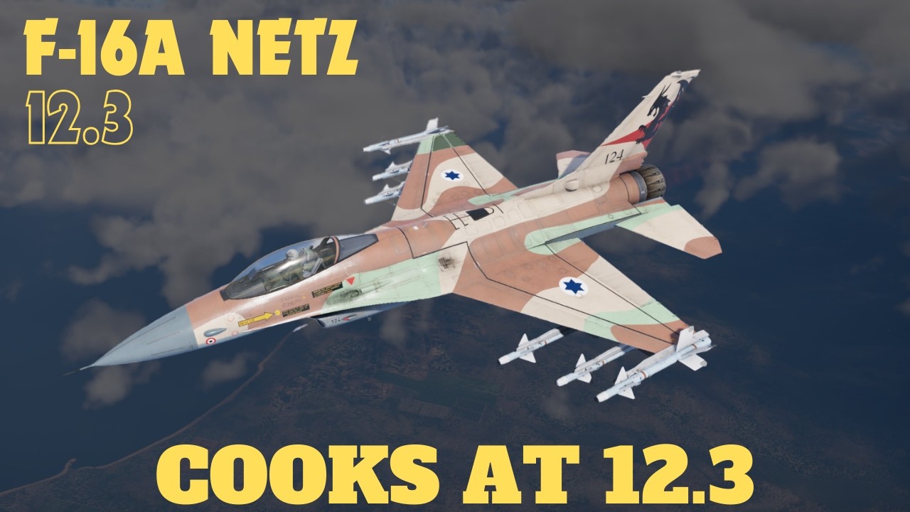 The F-16A Netz (Premium) Actually Cooks Now??? - War Thunder